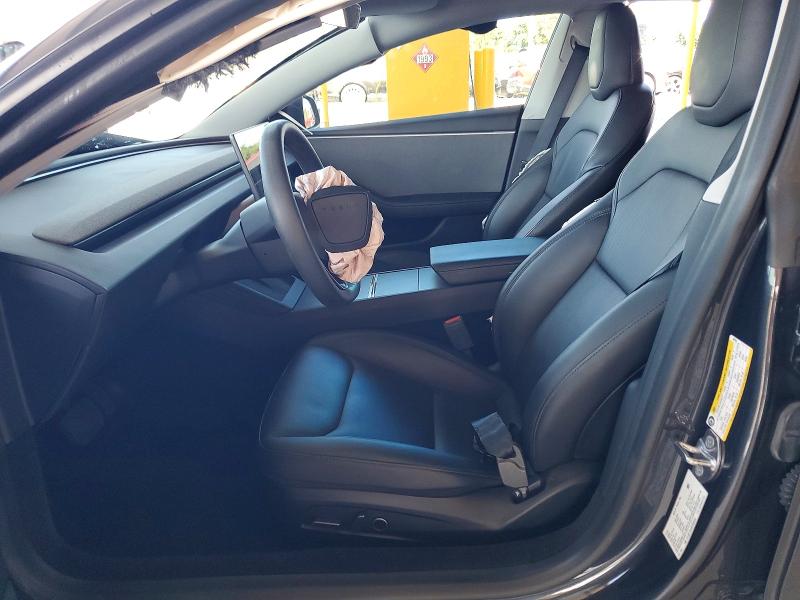 2025 Tesla Model 3 VIN 5YJ3E1EA4SF895034 COPART salvage auction — FRONT END, Fl - Cert Of Title Slvg Rebuildable, sold $7,400 on 2026-07-29 (photo 7)