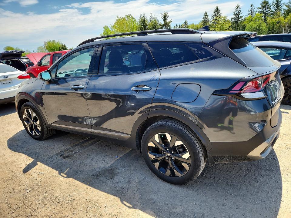 2024 Kia Sportage VIN KNDPUCDF5R7216269 COPART salvage auction — SIDE, On - Permit No Brand - Unfit, sold $11,600 on 2026-07-14 (photo 2)