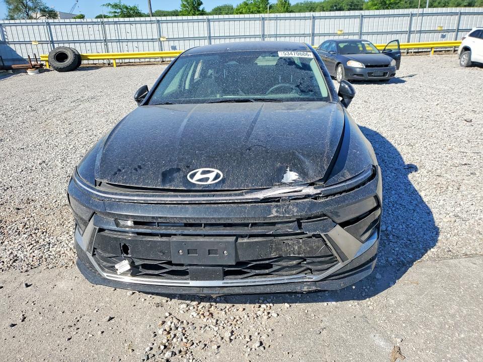 2025 Hyundai Sonata VIN KMHL64JA1SA429523 COPART salvage auction — FRONT END, Ia - Cert Of Title-Salvage Title, sold $7,600 on 2026-07-17 (photo 5)