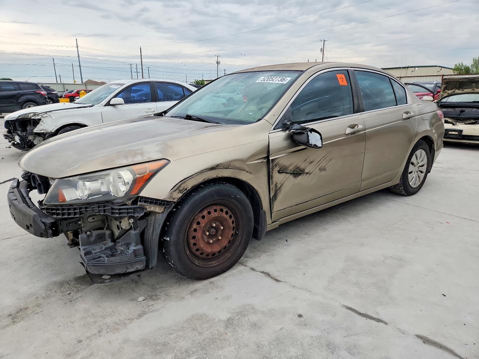 2008 Honda Accord VIN JHMCP26338C078531 COPART salvage auction — FRONT END, Tx - Certificate Of Title, sold $225 on 2026-07-31 (photo 1)