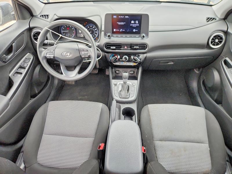 2022 Hyundai Kona VIN KM8K22ABXNU774363 COPART salvage auction — HAIL, Ks - Cert Of Title-Salvage, sold $4,050 on 2026-07-08 (photo 8)
