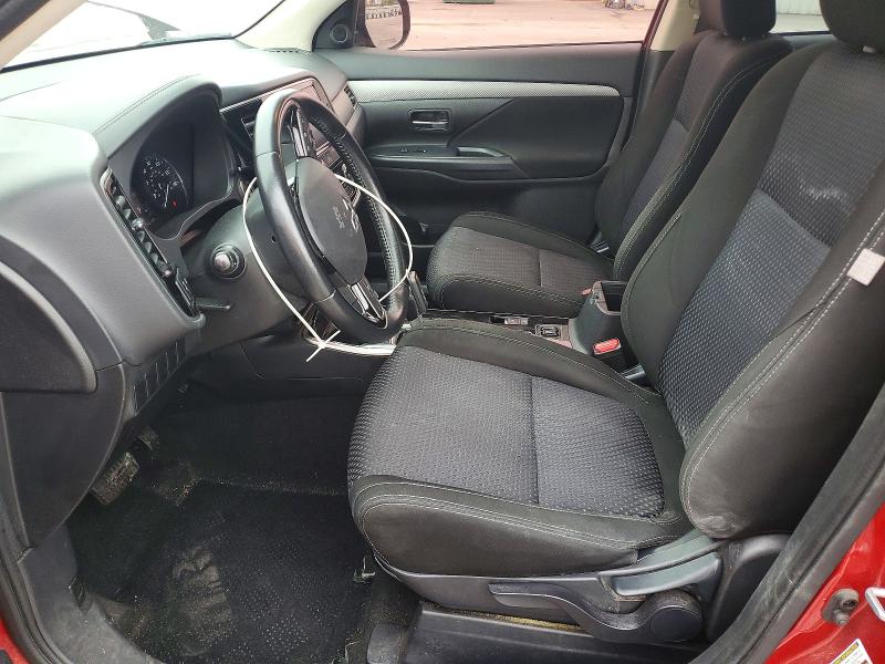 2018 Mitsubishi Outlander VIN JA4AZ3A33JZ037216 COPART salvage auction — HAIL, Ok - Cert Of Title-Salvage, sold $3,200 on 2026-07-08 (photo 7)
