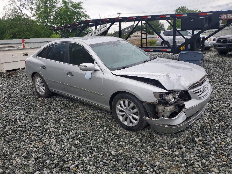 2008 Hyundai Azera VIN KMHFC46F08A288849 COPART salvage auction — FRONT END, Nc - Salvage Certificate Of Title, sold $325 on 2026-07-22 (photo 4)