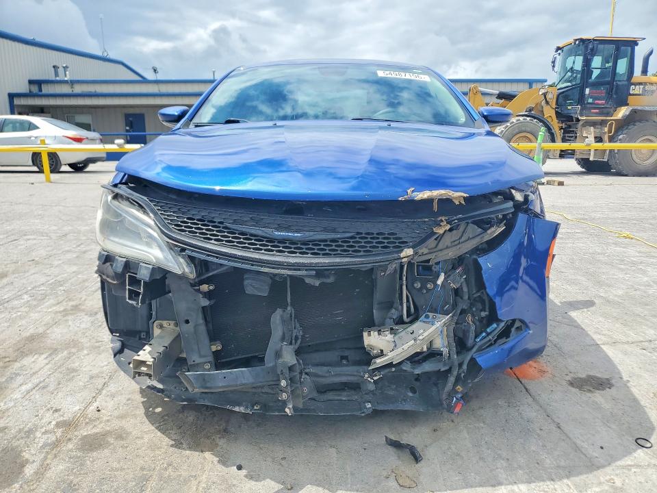 2015 Chrysler 200 VIN 1C3CCCAB0FN714118 COPART salvage auction — FRONT END, Tn - Salvage Certificate, sold $250 on 2026-07-13 (photo 5)