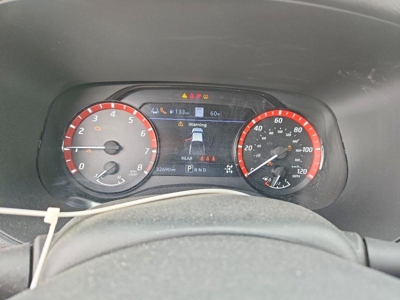 2024 Nissan Frontier VIN 1N6ED1EK2RN612675 COPART salvage auction — FRONT END, CO - PUBLIC - SALVAGE TITLE, sold $13,400 on 2026-07-09 (photo 9)