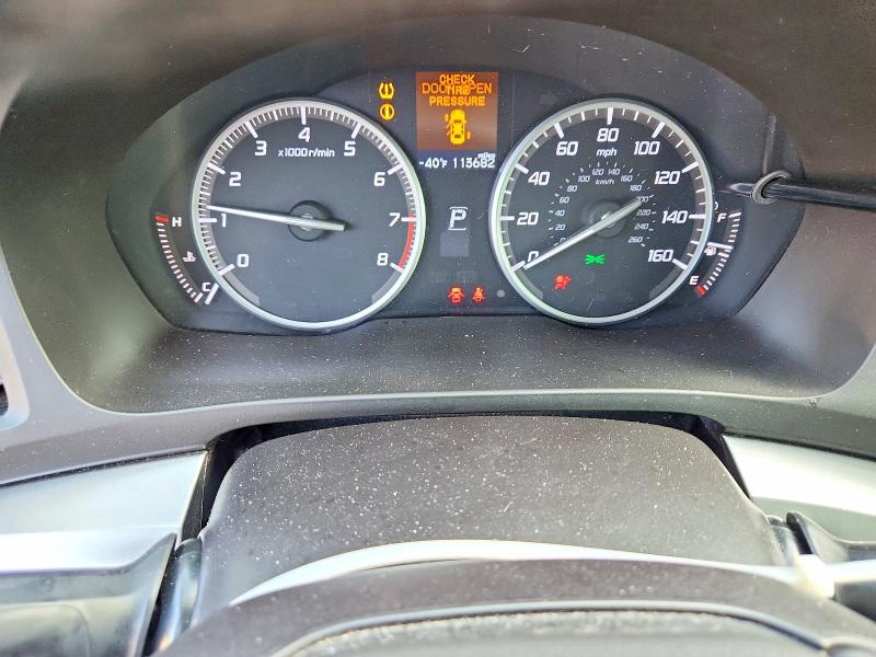 2017 Acura VIN 19UDE2F37HA011374 COPART salvage auction — FRONT END, Tx - Salvage Vehicle Title, sold $2,350 on 2026-07-09 (photo 9)
