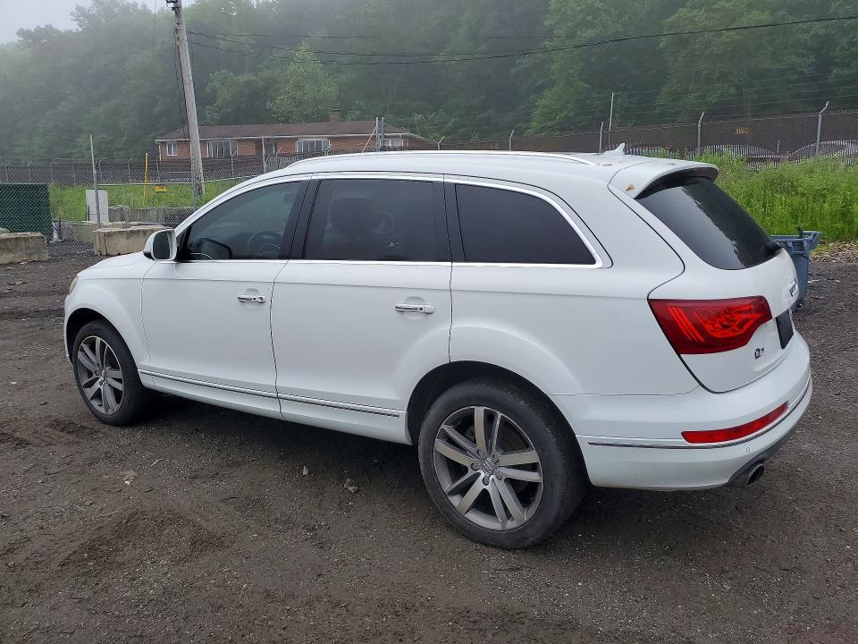 2021 Audi Q7 VIN WA1LGAFE7FD029900 COPART salvage auction — MINOR DENT/SCRATCHES, Va - Certificate Of Title, sold $3,950 on 2026-07-07 (photo 2)