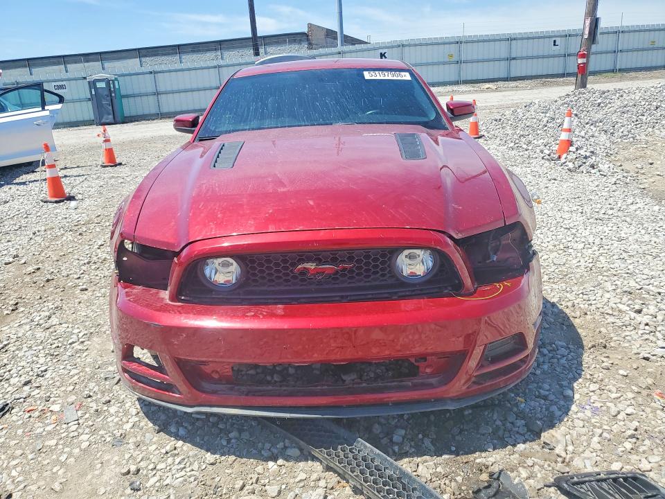 2014 Ford Mustang VIN 1ZVBP8CF7E5293762 COPART salvage auction — FRONT END, Oh - Cert Of Title-Salvage, sold $8,800 on 2026-07-02 (photo 5)