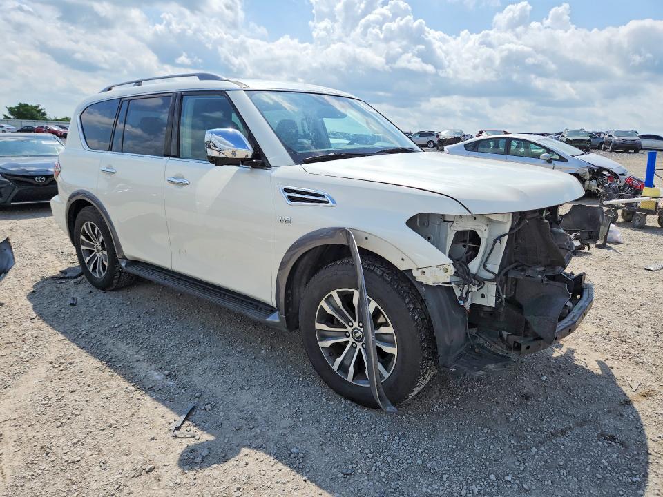 2019 Nissan Armada VIN JN8AY2NC0K9580493 COPART salvage auction — FRONT END, Ky - Cert Of Title-Salvage, sold $10,300 on 2026-07-16 (photo 4)