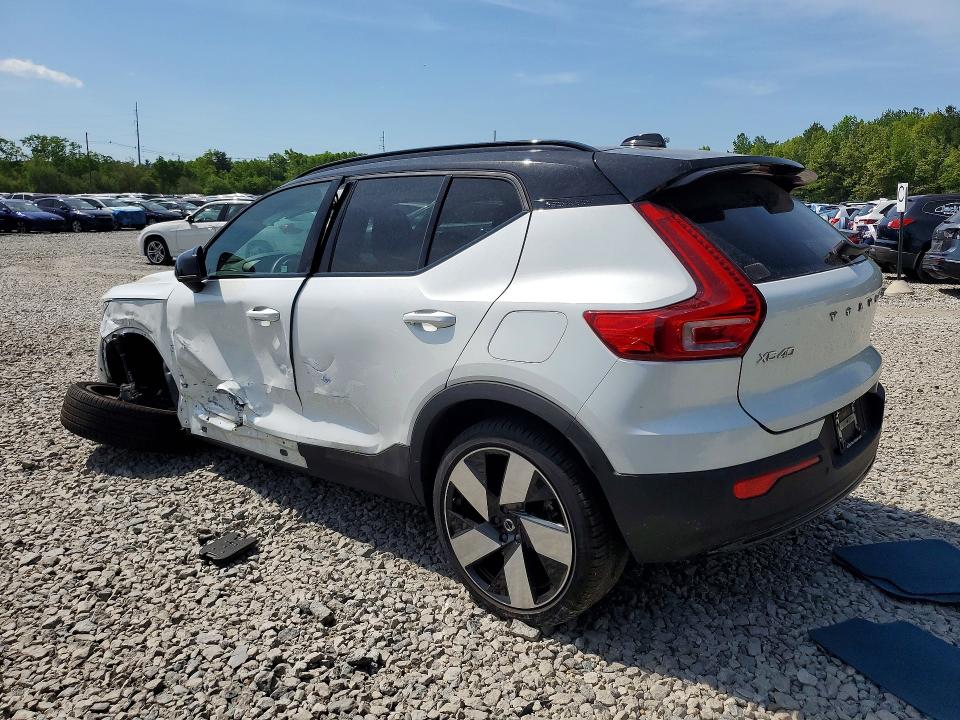 2023 Volvo Xc40 VIN YV4ED3UM9P2094576 COPART salvage auction — FRONT END, Ma - Cert Of Title-Salvage, sold $9,800 on 2026-07-16 (photo 2)