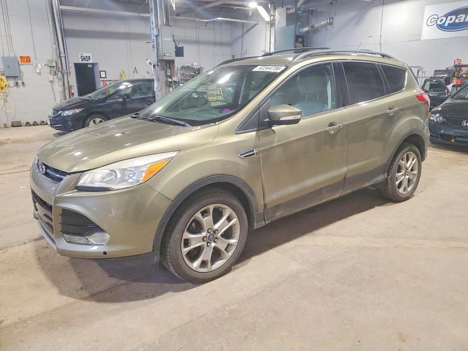 2013 Ford Escape VIN 1FMCU9H9XDUB57635 COPART salvage auction — FRONT END, Ns - Salvage Title, sold $1,200 on 2026-07-09 (photo 1)