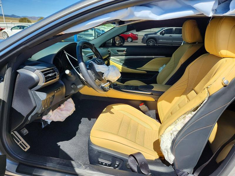 2016 Lexus Rc VIN JTHSM5BC6G5000288 COPART salvage auction — FRONT END, WY - DIS/DLR/EXP ONLY CLEAN TITLE, sold $5,200 on 2026-07-27 (photo 7)