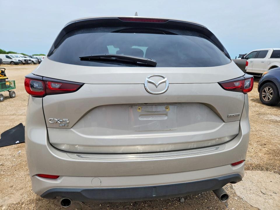 2024 Mazda Cx-5 VIN JM3KFBCL3R0405167 COPART salvage auction — SIDE, TX - SALVAGE VEHICLE TITLE (P), sold $9,600 on 2026-07-16 (photo 6)