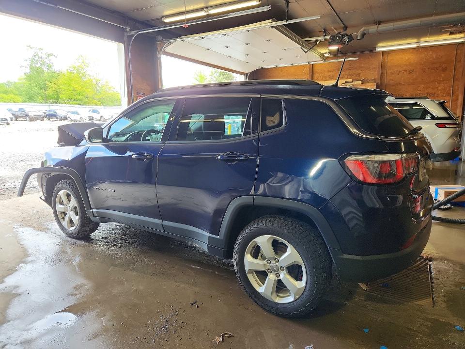 2020 Jeep Compass VIN 3C4NJDBB3LT133299 COPART salvage auction — FRONT END, PA - CERTIFICATE OF SALVAGE, sold $750 on 2026-07-02 (photo 2)