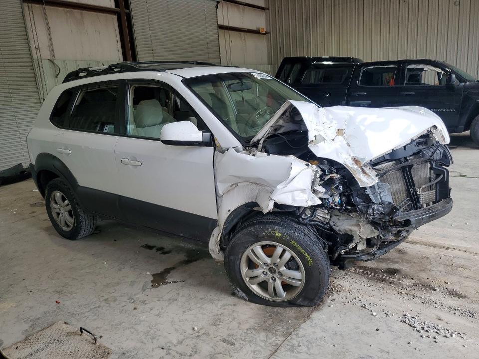 2007 Hyundai Tucson VIN KM8JN12D37U586879 COPART salvage auction — FRONT END, KY - CERT OF TITLE-SALVAGE, sold $175 on 2026-07-02 (photo 4)