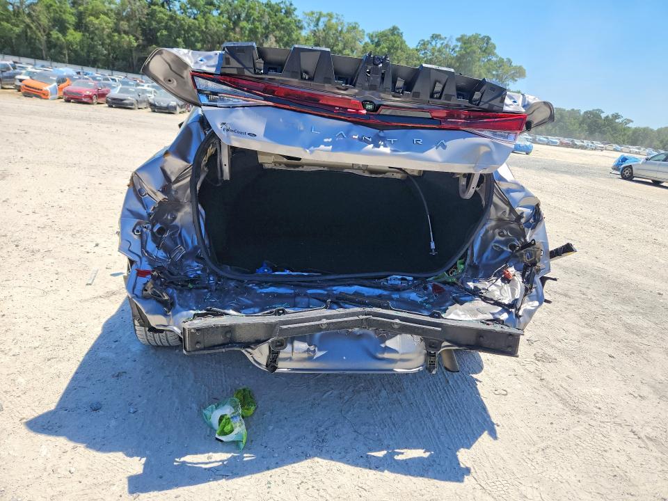 2023 Hyundai Elantra VIN KMHLM4AG8PU547424 COPART salvage auction — REAR END, Fl - Certificate Of Destruction, sold $2,850 on 2026-07-14 (photo 6)