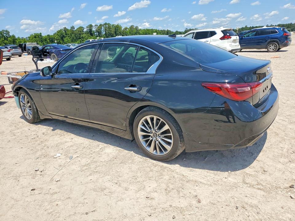 2021 Infiniti VIN JN1EV7BP7MM700559 COPART salvage auction — WATER/FLOOD, Tx - Salvage Title-Flood Damage, sold $2,200 on 2026-07-10 (photo 2)