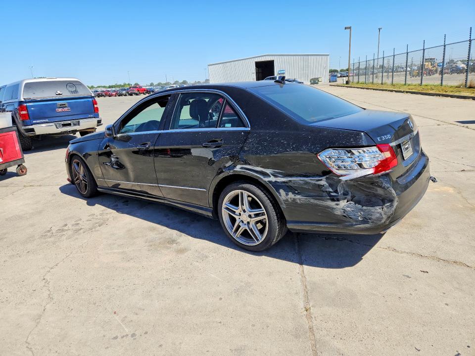 2011 Mercedes-benz E-klasse VIN WDDHF5GB8BA267573 COPART salvage auction — FRONT END, Ca - Salvage Certificate, sold $550 on 2026-08-10 (photo 2)