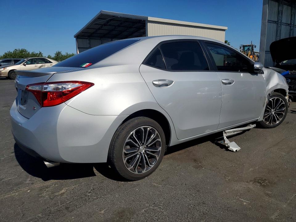 2014 Toyota VIN 5YFBURHEXEP130432 COPART salvage auction — FRONT END, Ca - Salvage Certificate, sold $850 on 2026-07-02 (photo 3)
