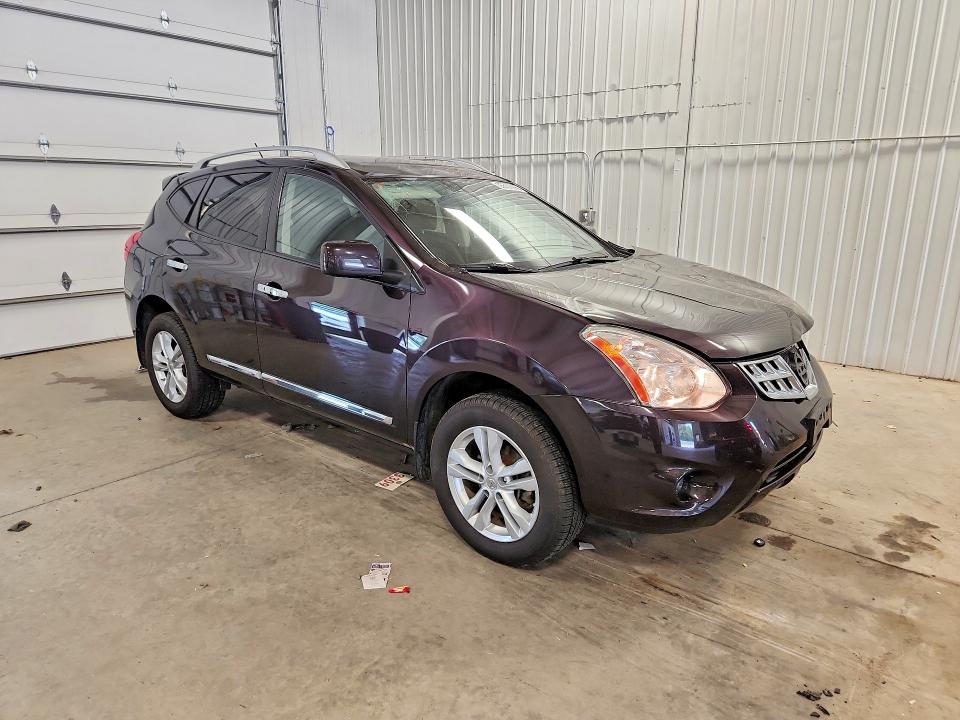 2013 Nissan Rogue VIN JN8AS5MV2DW626254 COPART salvage auction — FRONT END, Mn - Cert Of Title-Prior Salvage, sold $525 on 2026-07-07 (photo 4)