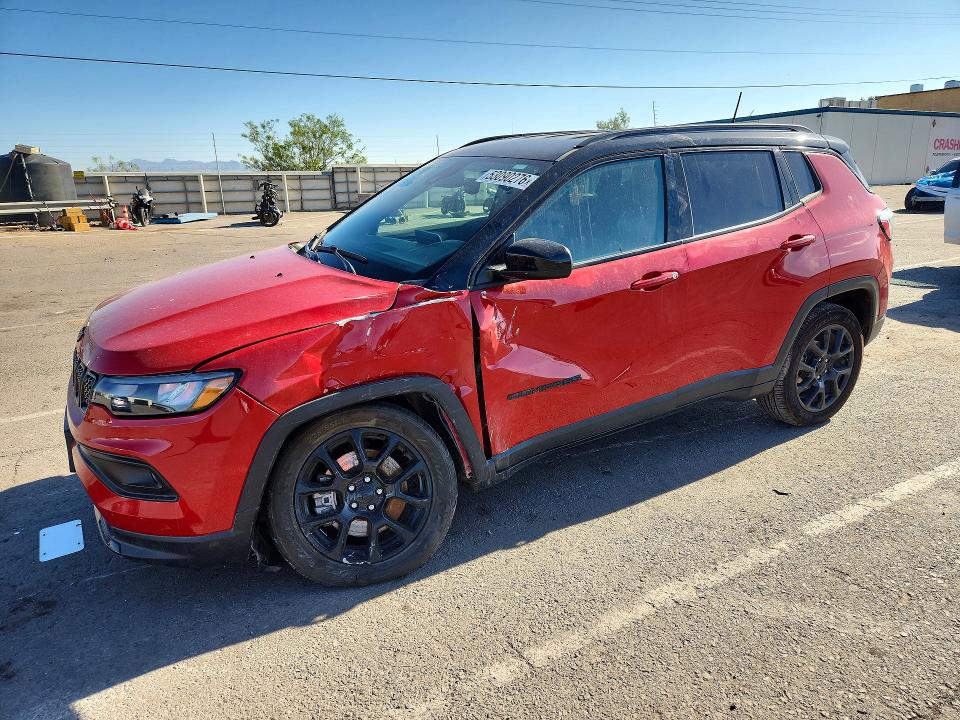 2023 Jeep Compass VIN 3C4NJDBN1PT528730 COPART salvage auction — FRONT END, Nm - Cert Of Title-Salvage, sold $4,050 on 2026-07-31 (photo 1)
