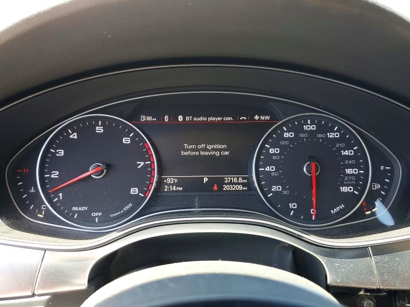 2016 Audi A6 VIN WAUFGAFC5GN018159 COPART salvage auction — FRONT END, Ga - Cert Of Title-Salvage, sold $2,000 on 2026-07-09 (photo 9)