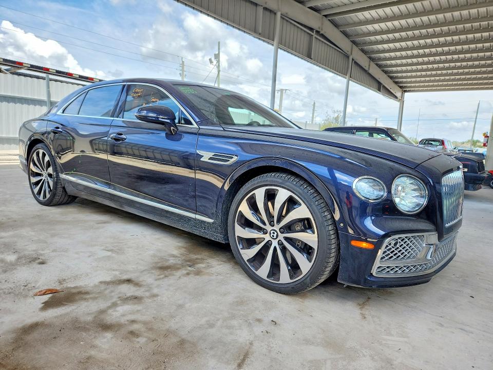 2021 Bentley Flying spur VIN SCBBG6ZGXMC090563 COPART salvage auction — SIDE, Fl - Certificate Of Destruction, sold $75,000 on 2026-07-15 (photo 4)