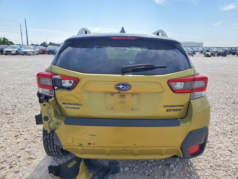 2021 Subaru VIN JF2GTHRC7MH318305 COPART salvage auction — FRONT END, Tx - Salvage Vehicle Title, sold $90 on 2026-07-23 (photo 6)