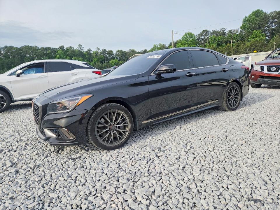 2019 Genesis VIN KMTFN4JB4KU326304 COPART salvage auction — REAR END, Ga - Cert Of Title-Salvage, sold $5,700 on 2026-07-28 (photo 1)