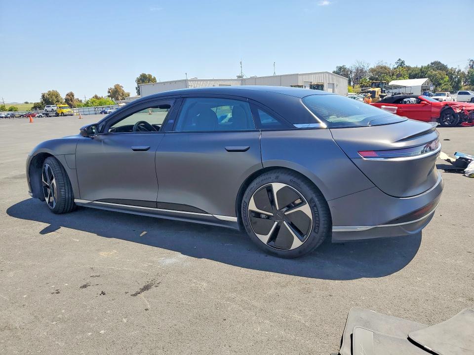 2023 Lucid Air VIN 50EA1TEA3PA002944 COPART salvage auction — FRONT END, CA - SALVAGE CERTIFICATE, sold $13,800 on 2026-07-13 (photo 2)