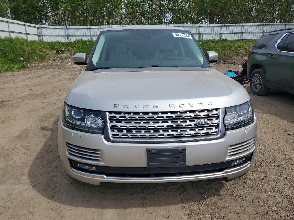 2017 Land rover RANGE ROVER VIN SALGS2FV2HA357461 COPART salvage auction — WATER/FLOOD, Mi - Cert Of Title-Flood Vehicle, sold $8,400 on 2026-07-22 (photo 5)