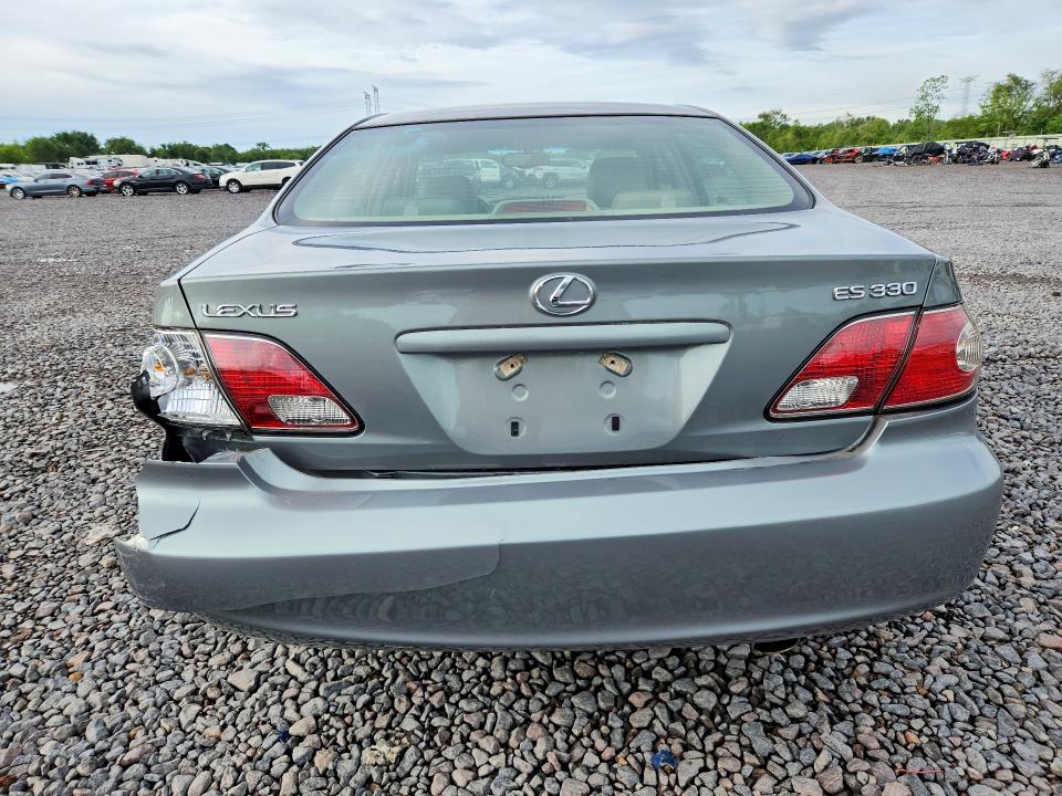 2004 Lexus Es 330 VIN JTHBA30G945001613 COPART salvage auction — REAR END, IL - SALVAGE CERTIFICATE, sold $1,550 on 2026-07-20 (photo 6)
