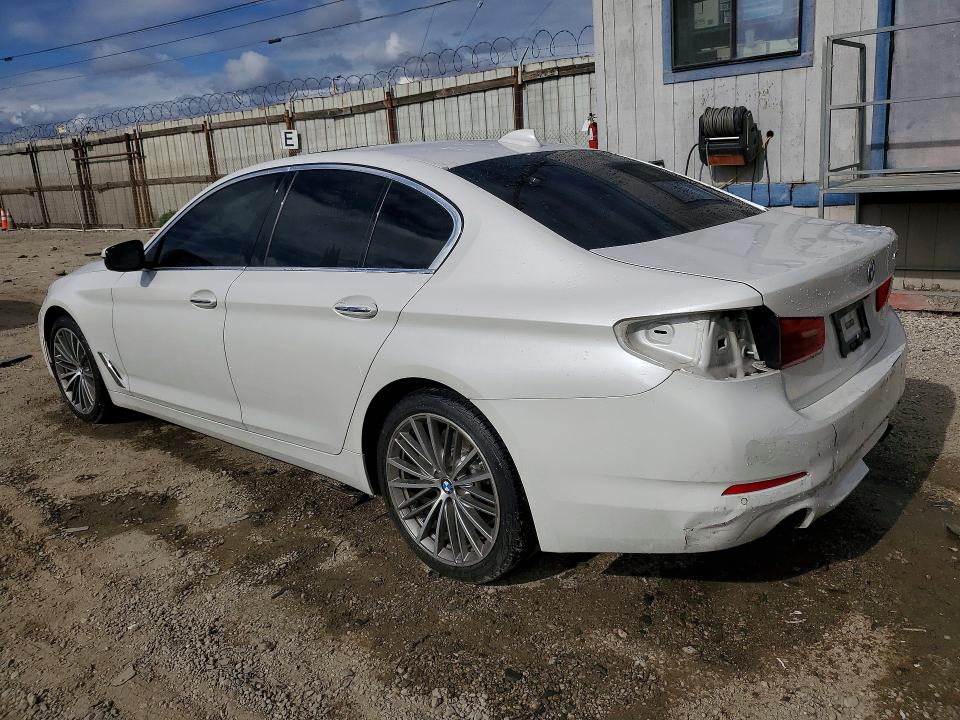 2018 BMW 5er VIN WBAJA5C52JWA36003 COPART salvage auction — REAR END, Ca - Salvage Certificate, sold $8,500 on 2026-07-16 (photo 2)