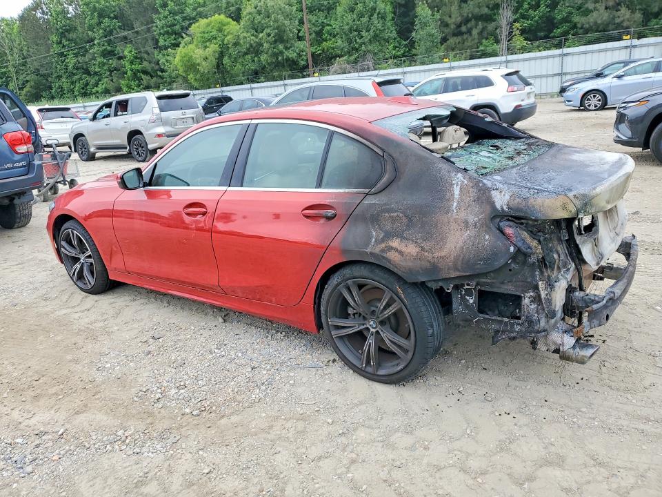 2024 BMW 3 series VIN 3MW89FF00R8E72038 COPART salvage auction — BURN, Va - Cert Of Title - Salvage, sold $10,100 on 2026-07-07 (photo 2)