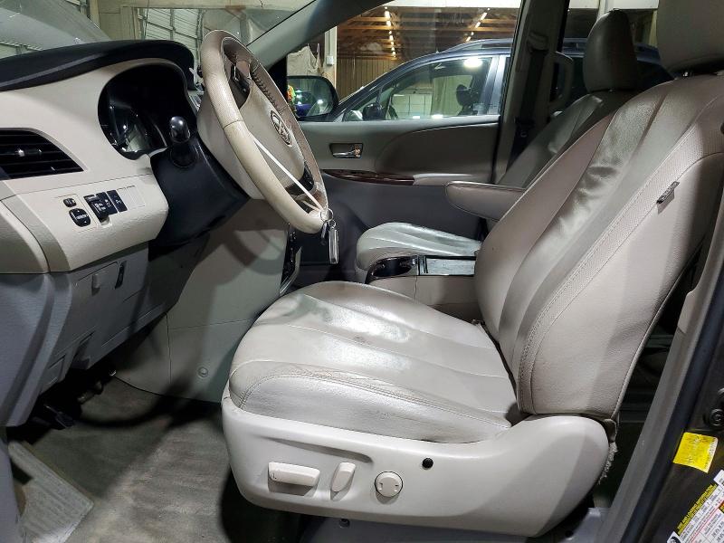 2013 Toyota Sienna VIN 5TDDK3DC4DS058732 COPART salvage auction — FRONT END, Tn - Salvage Certificate, sold $2,600 on 2026-07-28 (photo 7)