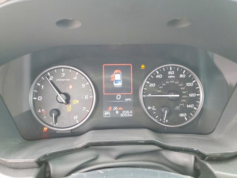 2025 Subaru LEGACY VIN 4S3BWAC68S3033391 COPART salvage auction — HAIL, Ia - Cert Of Title-Salvage Title, sold $10,800 on 2026-07-08 (photo 9)