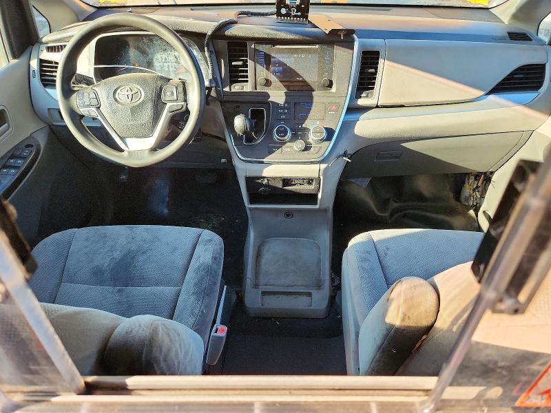 2016 Toyota Sienna VIN 5TDZK3DC9GS756019 COPART salvage auction — FRONT END, Ny - Certificate Of Title, sold $1,300 on 2026-07-28 (photo 8)