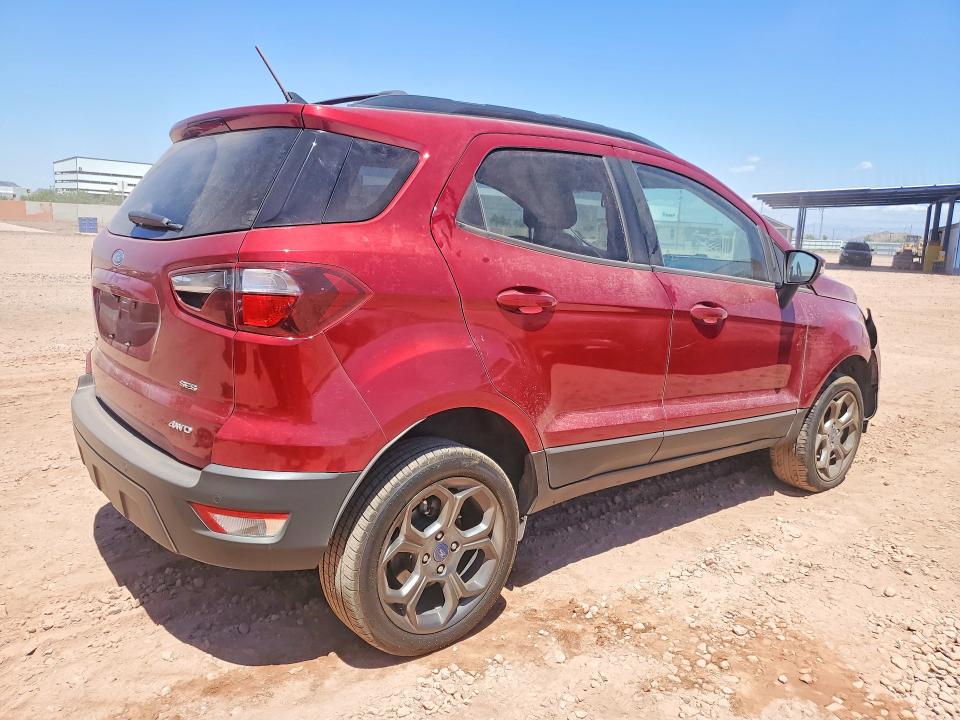 2018 Ford Ecosport VIN MAJ6P1CL7JC194047 COPART salvage auction — FRONT END, Az - Cert Of Title - Salvage, sold $550 on 2026-07-14 (photo 3)