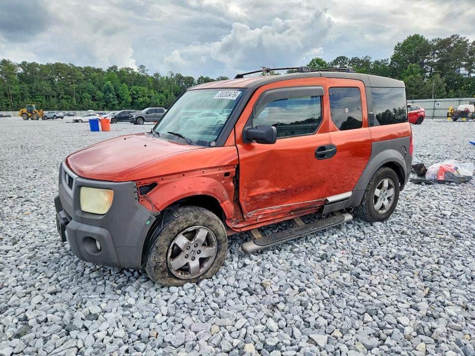 2004 Honda Element VIN 5J6YH28564L001174 COPART salvage auction — SIDE, GA - CERT OF TITLE-SALVAGE, sold $575 on 2026-07-09 (photo 1)