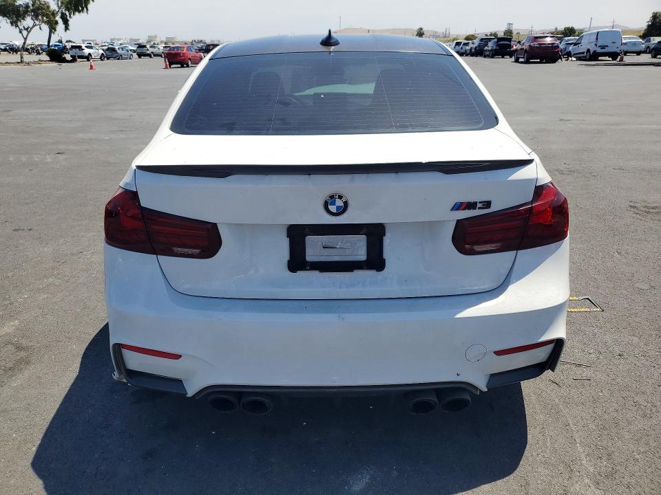 2015 BMW M3 VIN WBS3C9C54FJ276340 COPART salvage auction — FRONT END, Ca - Salvage Certificate, sold $13,100 on 2026-07-27 (photo 6)