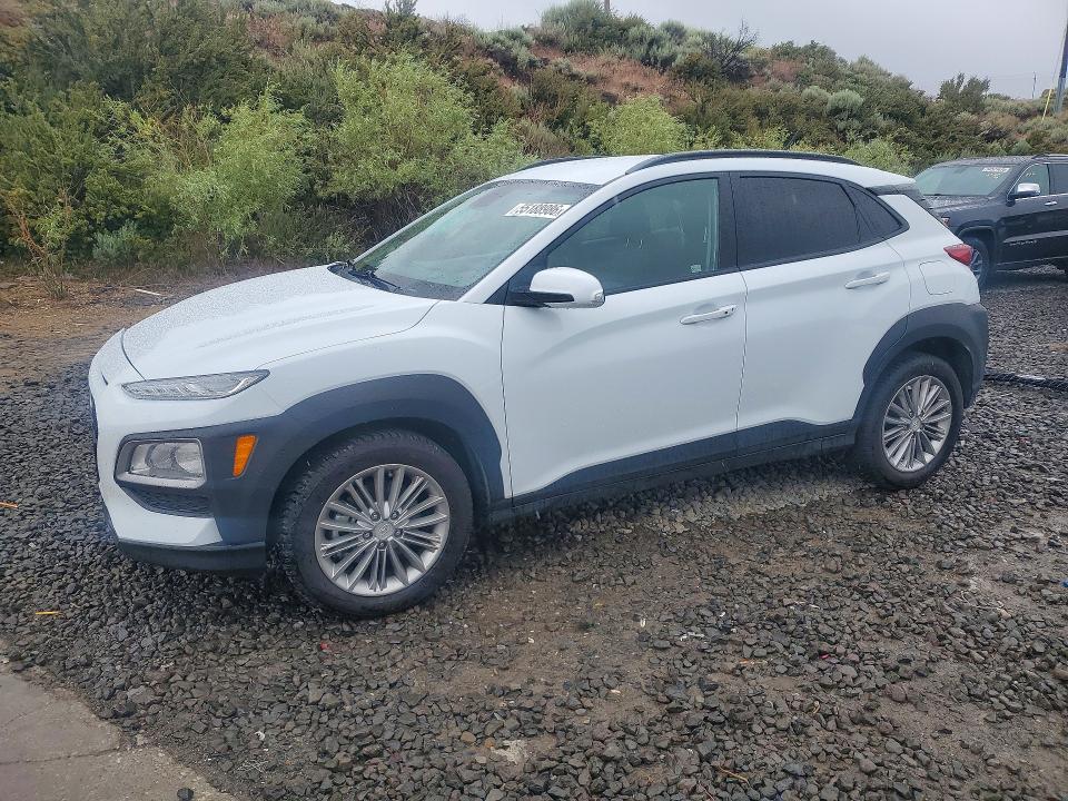2019 Hyundai VIN KM8K2CAA7KU192035 COPART salvage auction — SIDE, Nv - Salvage Title, sold $2,250 on 2026-07-16 (photo 1)