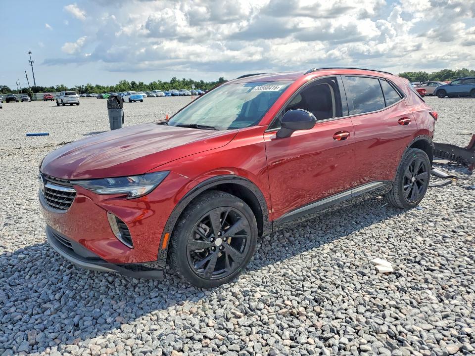 2021 Buick Envision VIN LRBAZLR45MD107933 — COPART salvage auction photo