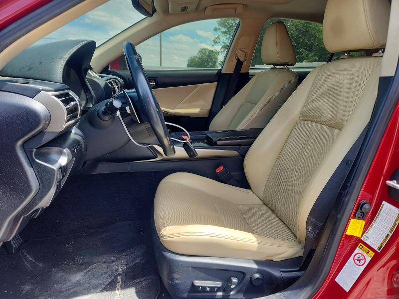 2014 Lexus Is VIN JTHBF1D20E5007127 COPART salvage auction — FRONT END, Nc - Salvage Certificate Of Title, sold $175 on 2026-07-15 (photo 7)