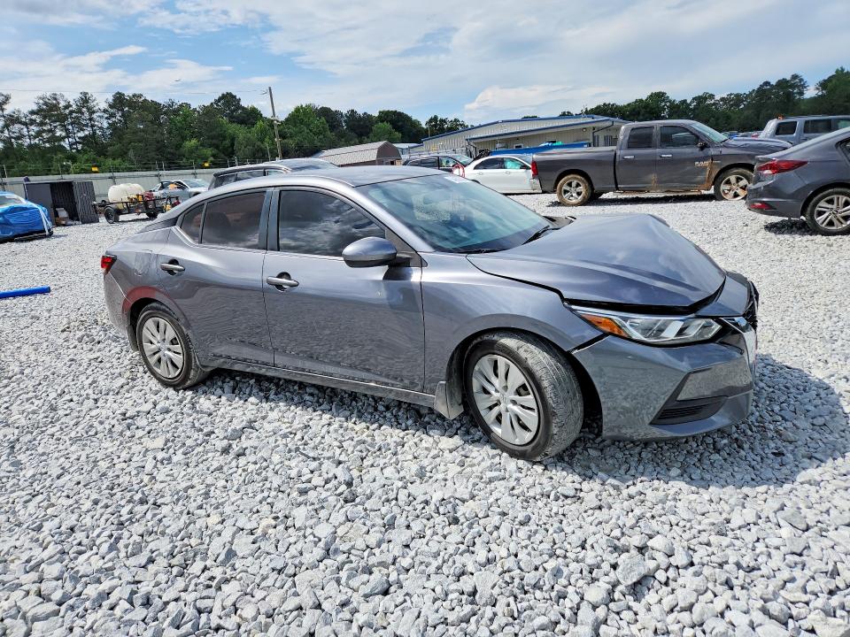 2022 Nissan Sentra VIN 3N1AB8BVXNY212877 COPART salvage auction — FRONT END, Ga - Cert Of Title-Salvage, sold $2,500 on 2026-07-23 (photo 4)