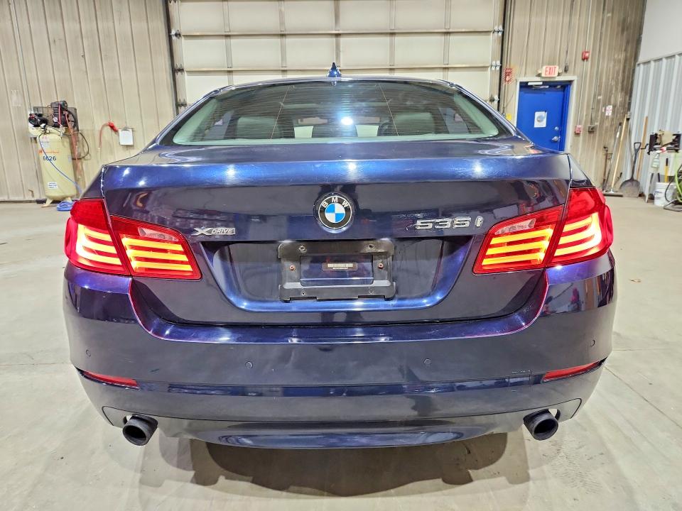 2013 BMW 5er VIN WBAFU7C59DDU73227 COPART salvage auction — FRONT END, Nh - Cert Of Title-Salvage, sold $700 on 2026-07-07 (photo 6)