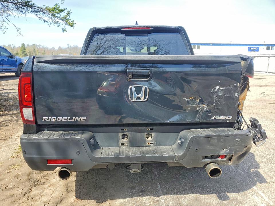 2021 Honda Ridgeline VIN 5FPYK3F88MB500904 COPART salvage auction — REAR END, ON - PERMIT SALVAGE, sold $12,600 on 2026-07-02 (photo 6)