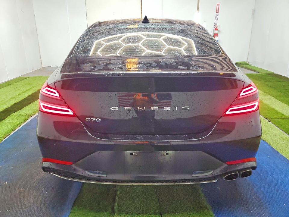 2022 Genesis G70 VIN KMTG34TA6NU092525 COPART salvage auction — FRONT END, FL - CERTIFICATE OF TITLE, sold $8,000 on 2026-07-09 (photo 6)