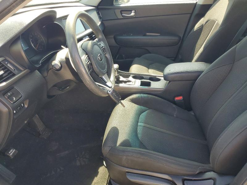2018 Kia Optima VIN 5XXGT4L3XJG263325 COPART salvage auction — FRONT END, CA - SALVAGE CERTIFICATE, sold $1,050 on 2026-07-28 (photo 7)