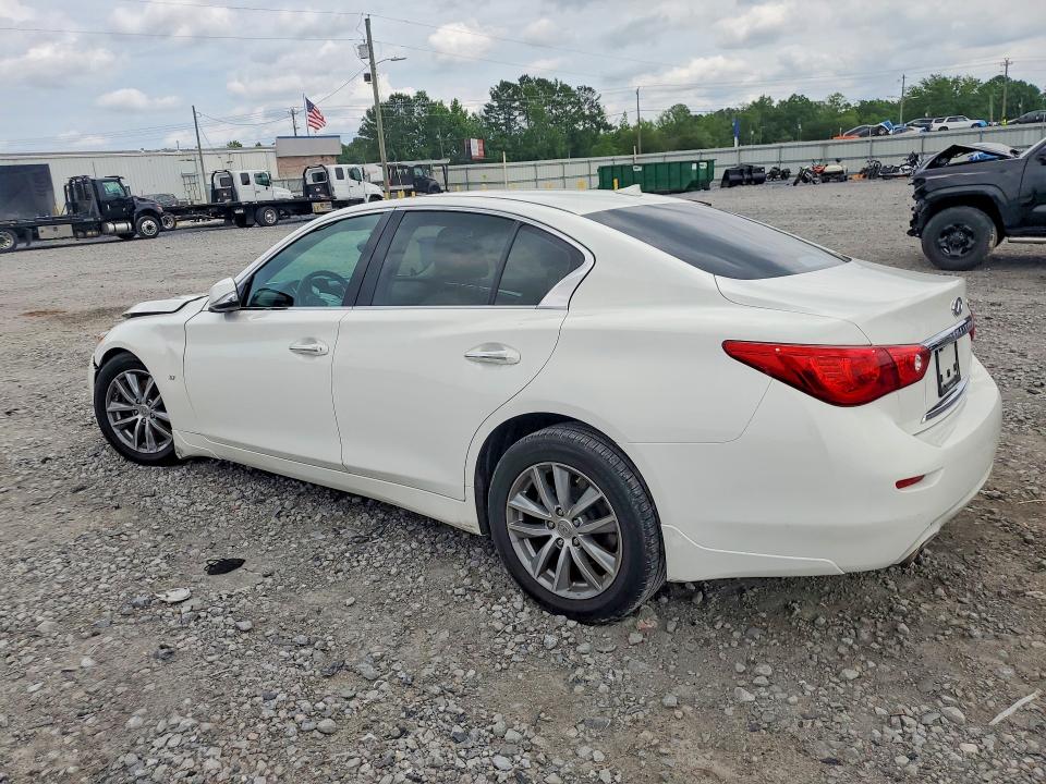 2015 Infiniti VIN JN1BV7AP8FM340824 COPART salvage auction — FRONT END, Al - Cert Of Title-Salvage Title, sold $1,750 on 2026-07-16 (photo 2)