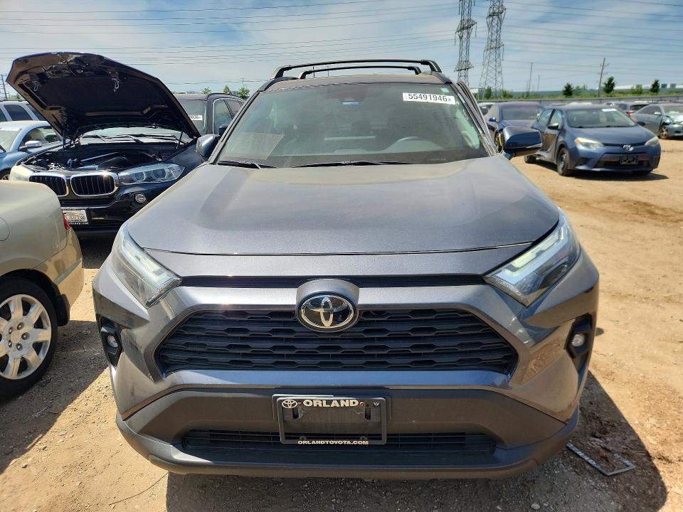 2023 Toyota Rav 4 VIN 2T3A1RFV6PC353861 COPART salvage auction — SIDE, Wv - Salvage Certificate, sold $15,100 on 2026-07-30 (photo 5)